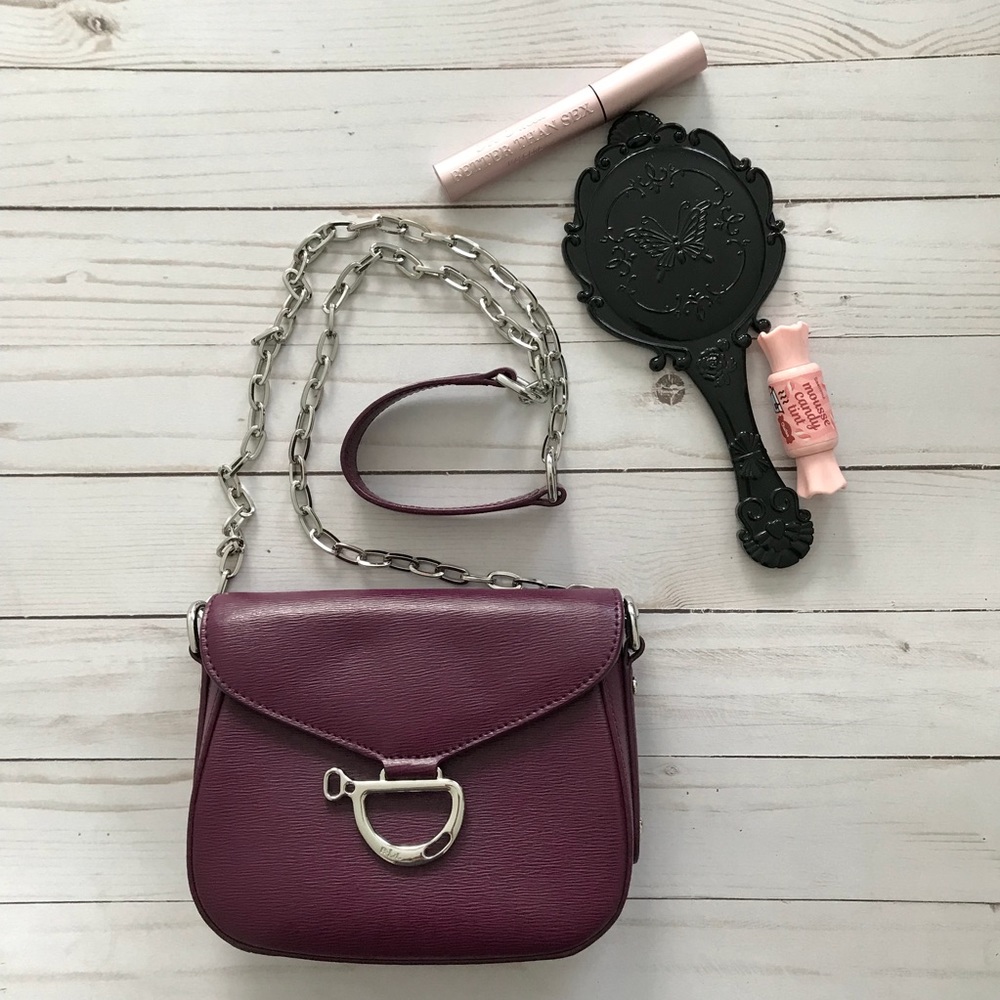 Ralph Lauren Burgundy Crossbody Bag